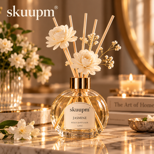 skuupm® Jasmine Reed Diffuser