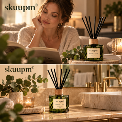 skuupm® Eucalyptus Reed Diffuser